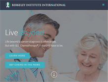 Tablet Screenshot of cancer-institute.com